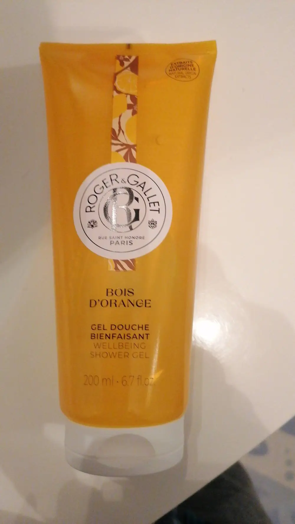 ROGER & GALLET - Bois d'orange - Gel douche bienfaisant