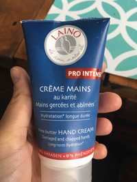 LAINO - Pro intense - Crème mains au karité