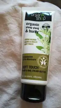 ORGANIC SHOP - Organic ylang-ylang & burity - Crème-beurre mains & ongles