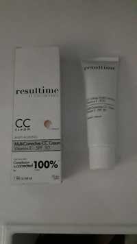 RESULTIME - Multi-corrective CC cream vitamin E SPF 30