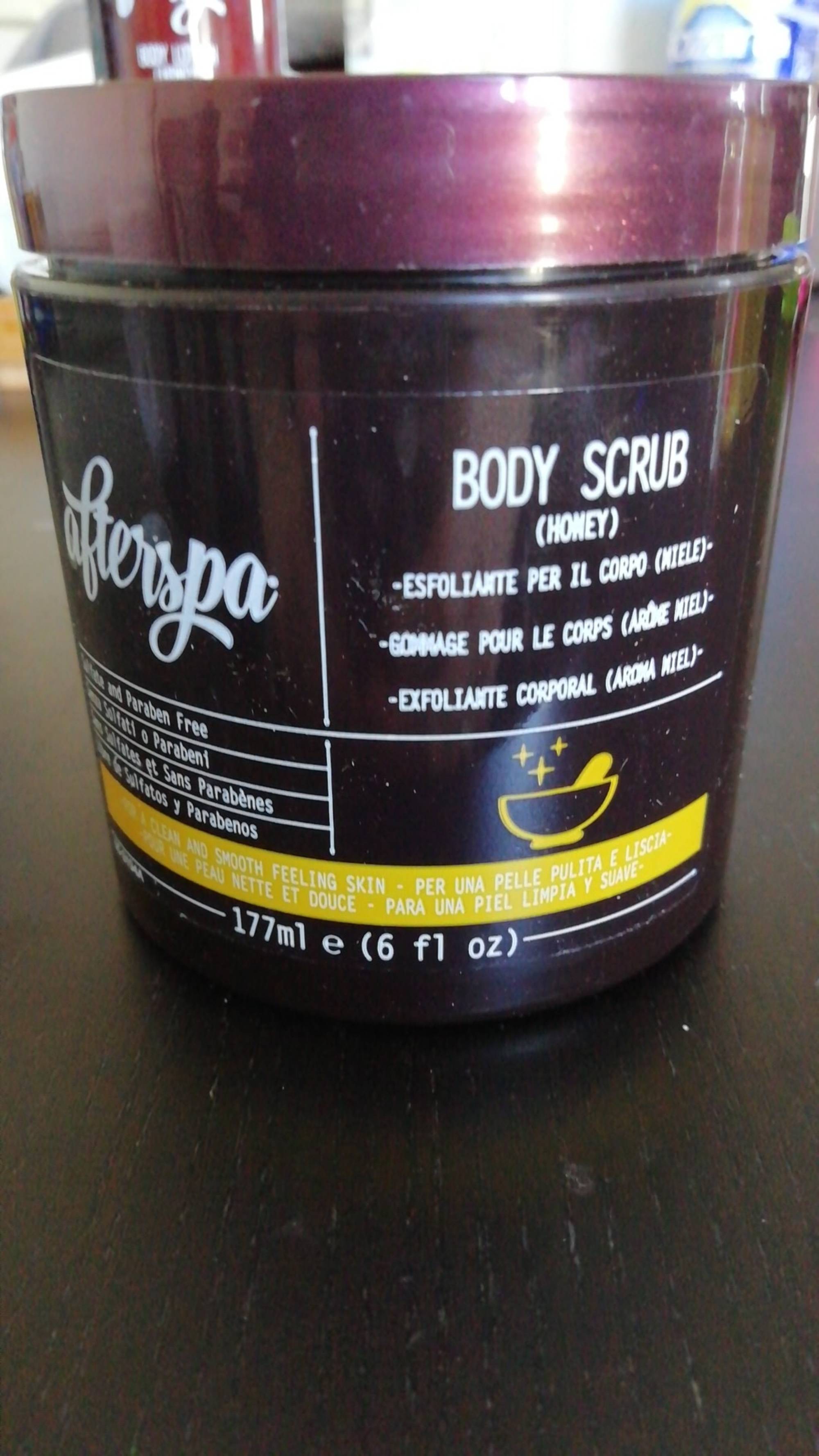 AFTERSPA - Body scrub honey