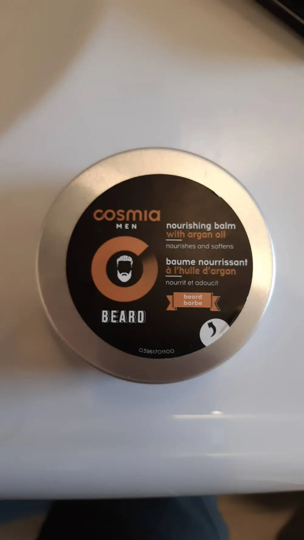 COSMIA - Men beard - Baume nourrissant à l'huile d'argan