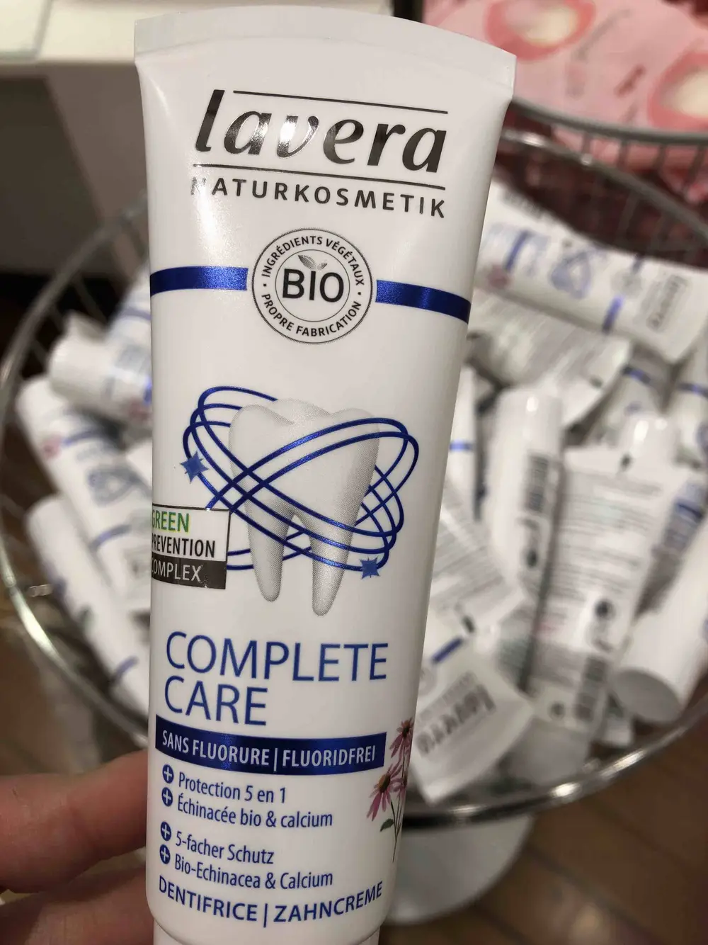 LAVERA - Complete care - Dentifrice sans fluorure