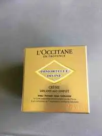 L'OCCITANE - Immortelle Divine - Crème soin anti-âge complet