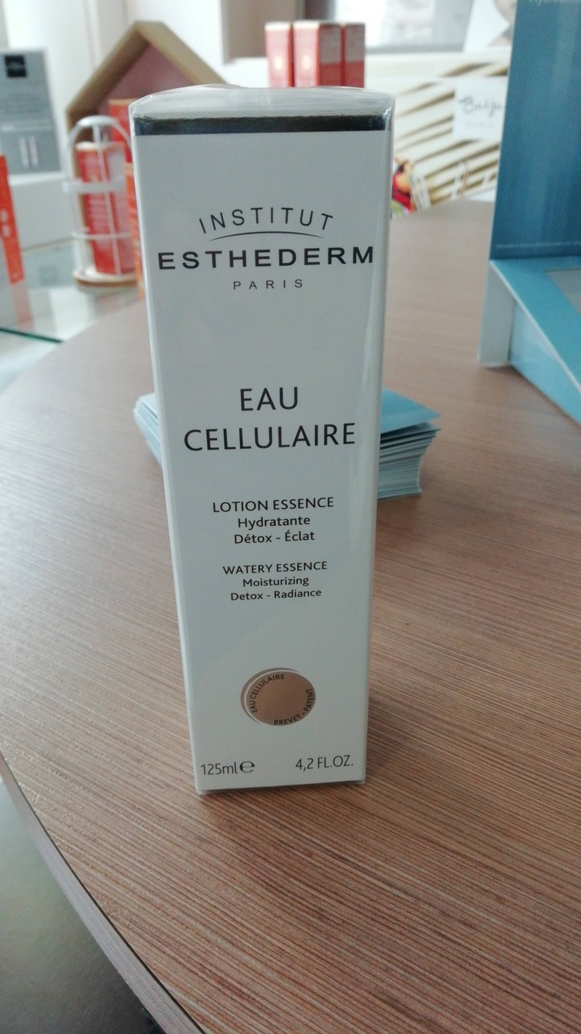 INSTITUT ESTHEDERM - Eau cellulaire - Lotion essence hydratante