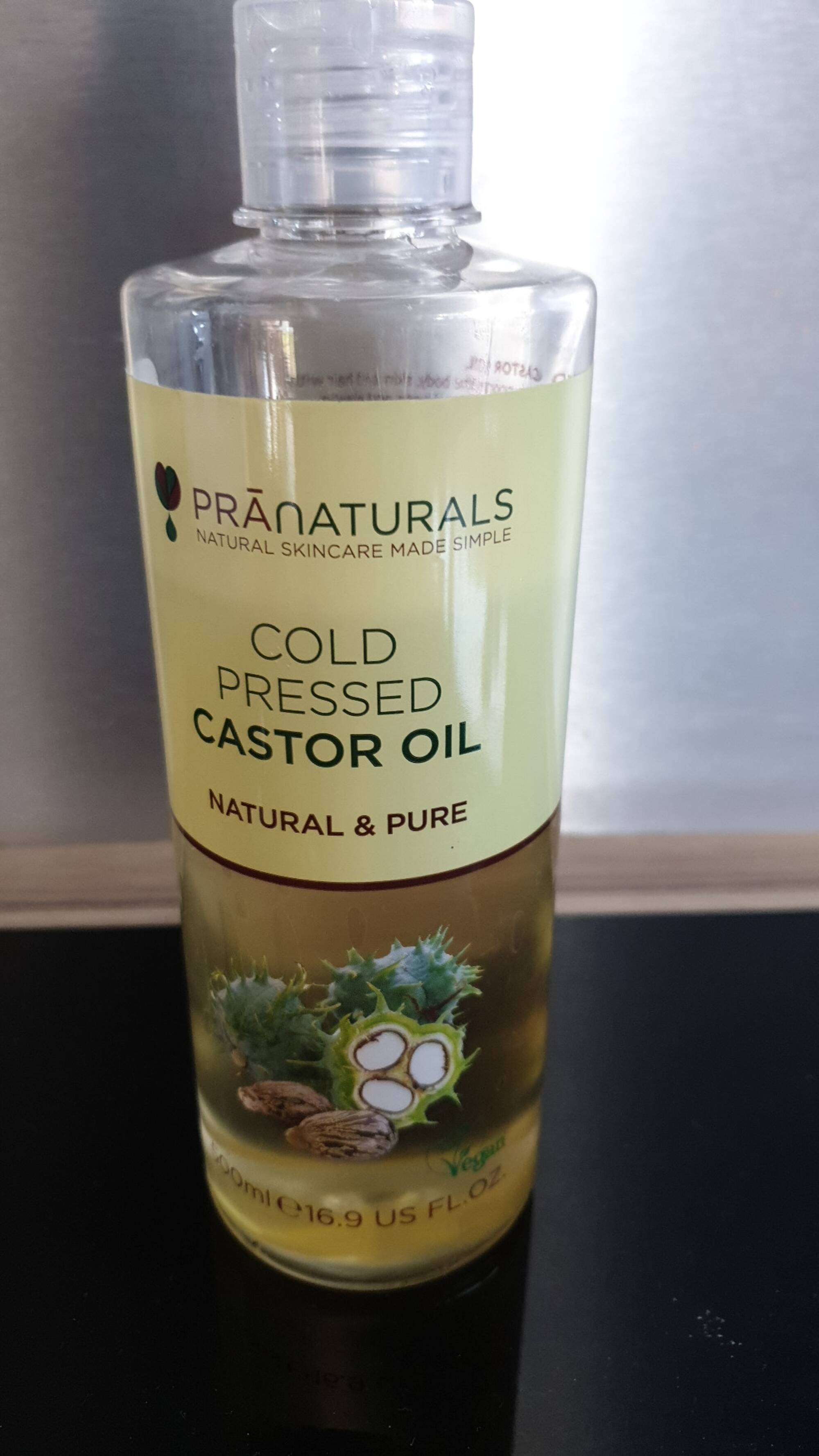 PRANATURALS - Cold pressed castor oil