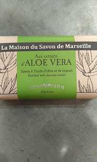 LA MAISON DU SAVON DE MARSEILLE - Aloe vera - Savon à l'huile d'olive et de coprah