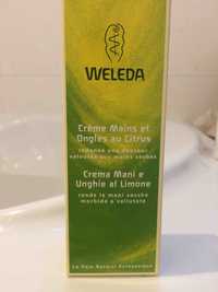 WELEDA - Crème mains et ongles au citrus