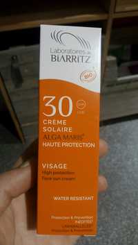 LABORATOIRE DE BIARRITZ - ALGA MARIS - Crème solaire visage haute protection UVA 30