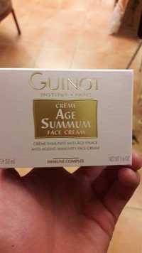 GUINOT - Crème age summum - Anti-âge visage