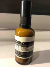 AESOP - Parsley seed - Hydratant anti-oxydant à la graine de persil