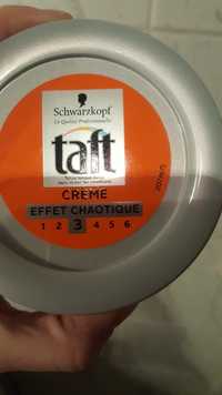 SCHWARZKOPF - Taft - Crème effet chaotique - 3 
