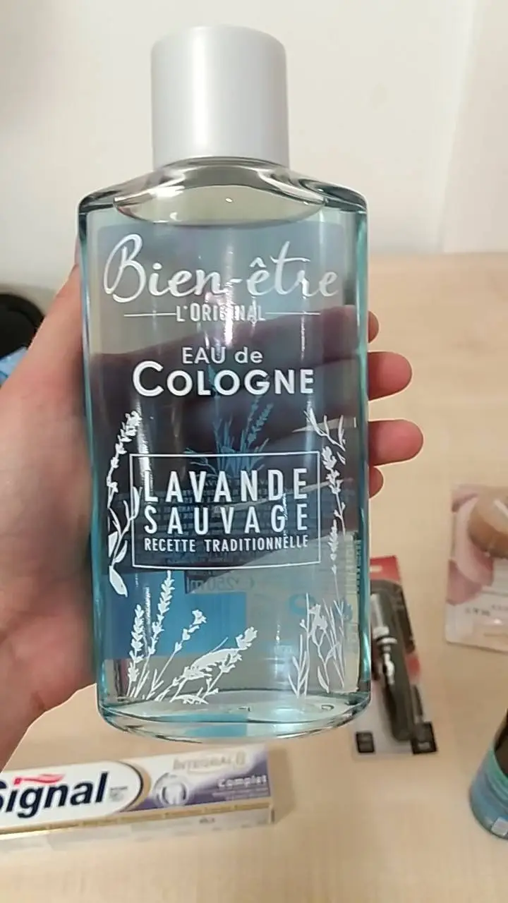 BIEN-ÊTRE - LOriginal Eau de cologne lavande sauvage