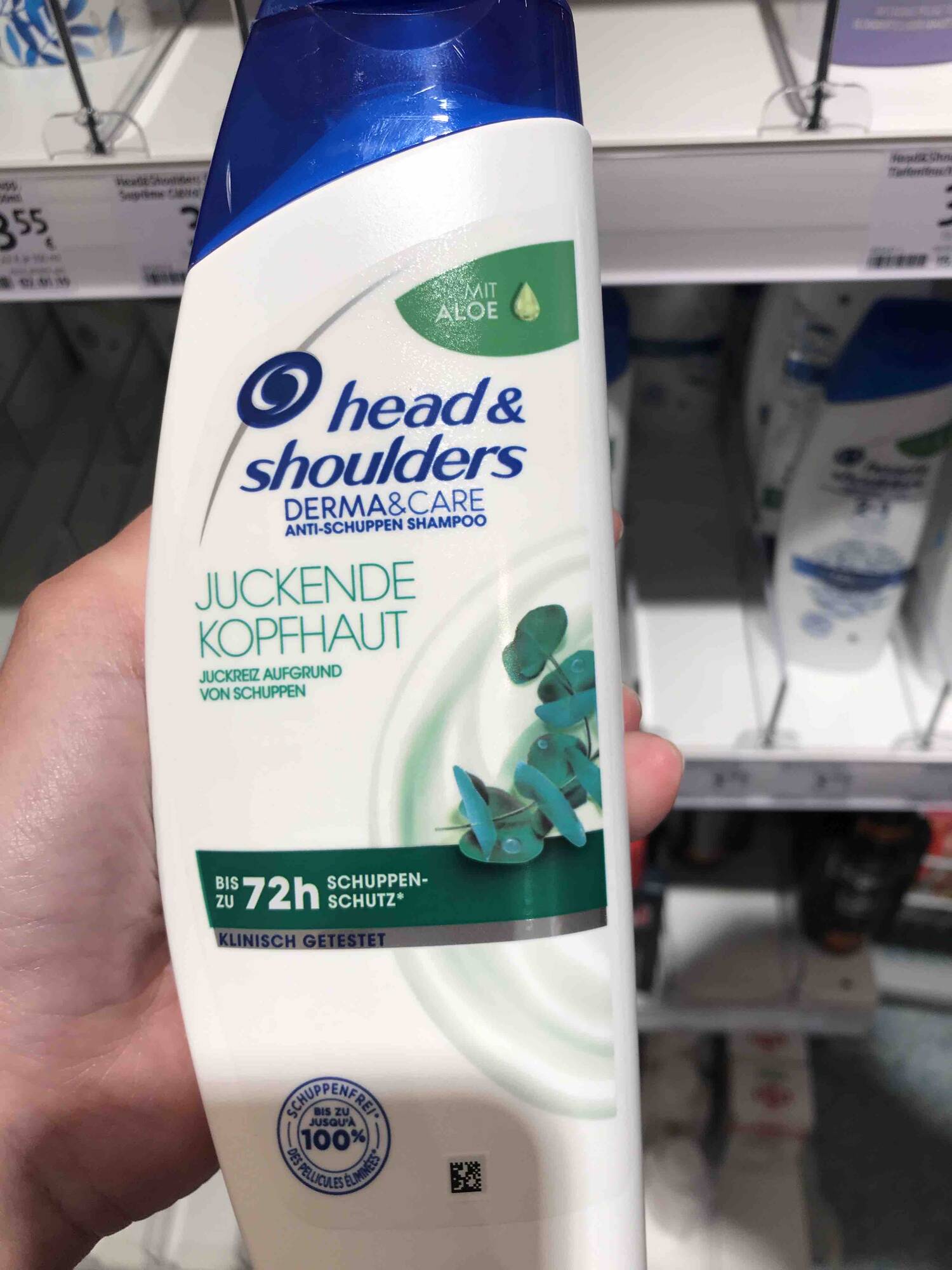 HEAD & SHOULDERS - Juckende kopfhaut - Anti-schuppen shampoo 72h