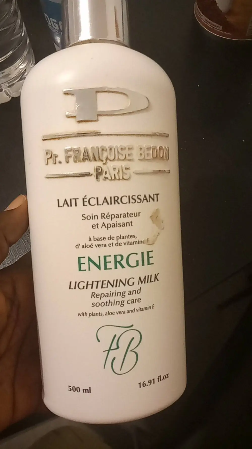 PR. FRANÇOISE BEDON PARIS - Energie - Lait éclaircissant soin réparateur et apaisant