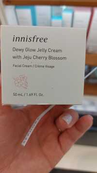 INNISFREE - Dewy glow jelly cream with jeju Cherry blossom - Crème visage