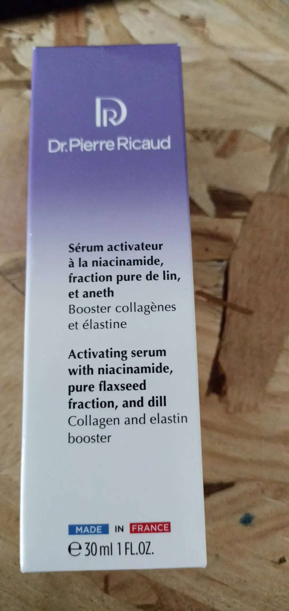 DR PIERRE RICAUD - Sérum activateur à la niacinamide, fraction pure de lin, et aneth