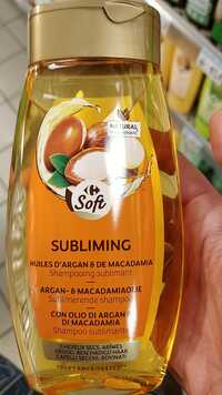 CARREFOUR - Soft Huiles d'argan & de macadamia - Shampooing sublimant