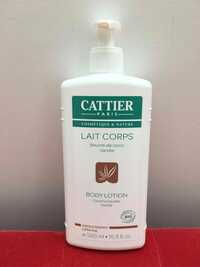 CATTIER - Lait corps - Beurre de coco vanille