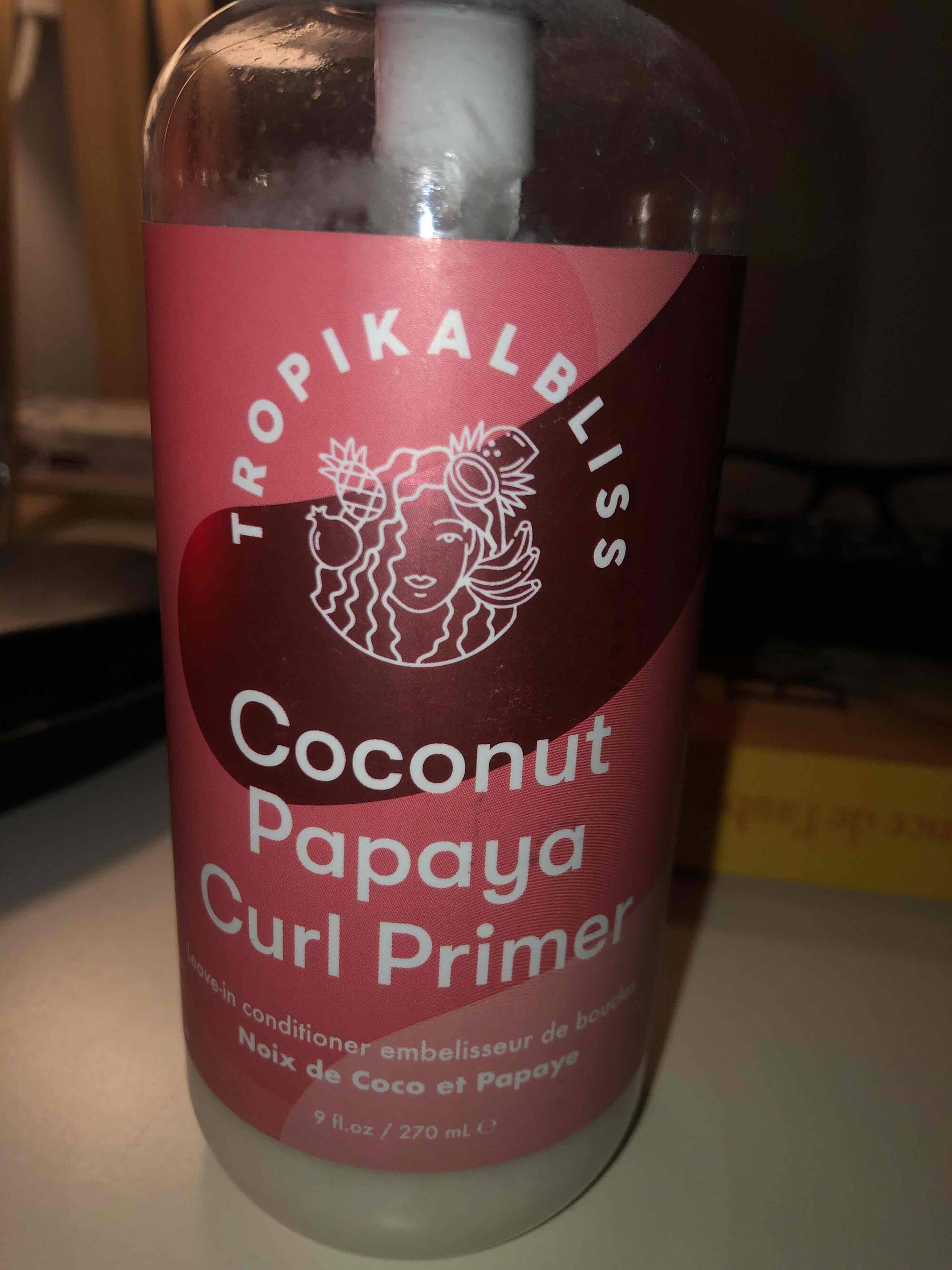 Coconut Papaya Curl Primer – Tropikalbliss