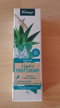KNEIPP - Foot care - Hydro foot cream