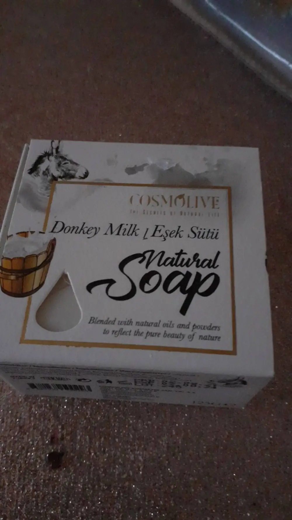 COSMOLIVE - Donkey milk - Natural soap