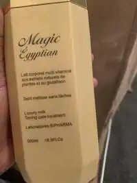 LABORATOIRES BIPHARMA - Magic egyptian - Lait corporel vitaminé
