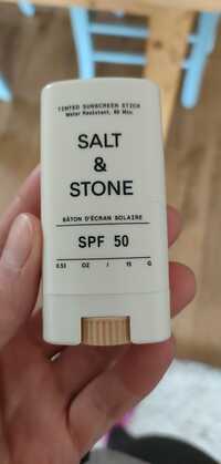 SALT & STONE - Bâton d'écran solaire SPF 50
