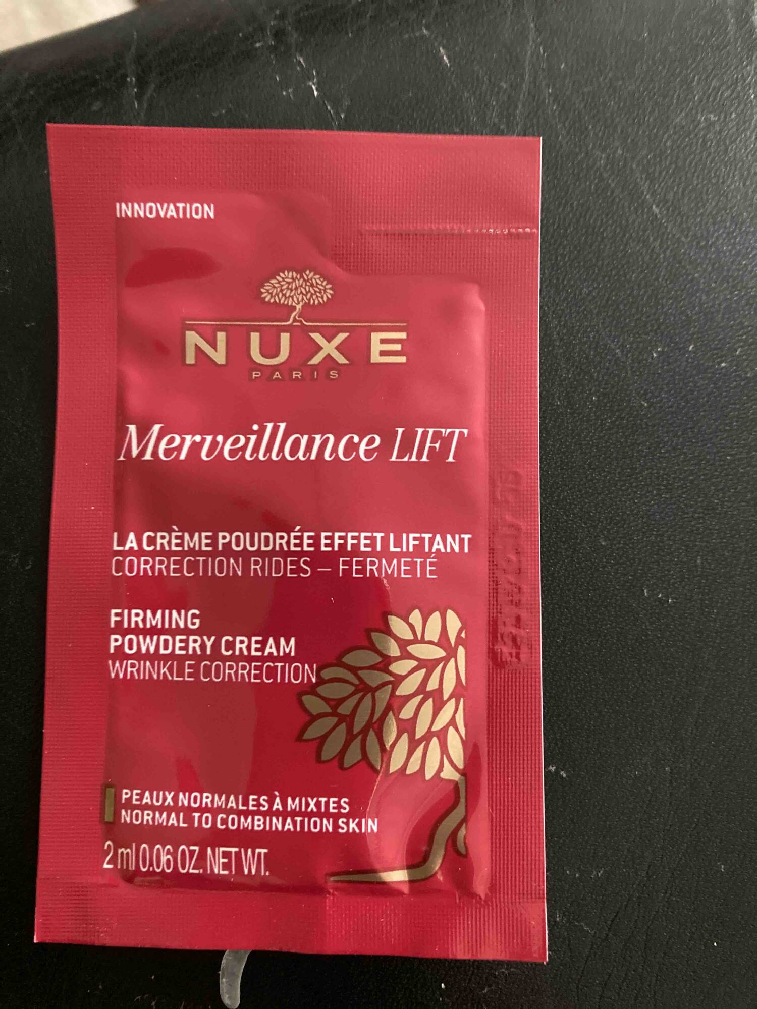 NUXE - Merveillance lift - La crème poudrée effet liftant 