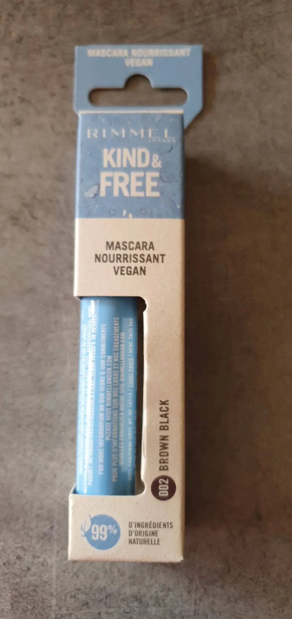 RIMMEL LONDON - Kind & Free - Mascara nourrissant Vegan