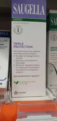 SAUGELLA - Expert Triple protection - Soin lavant intime