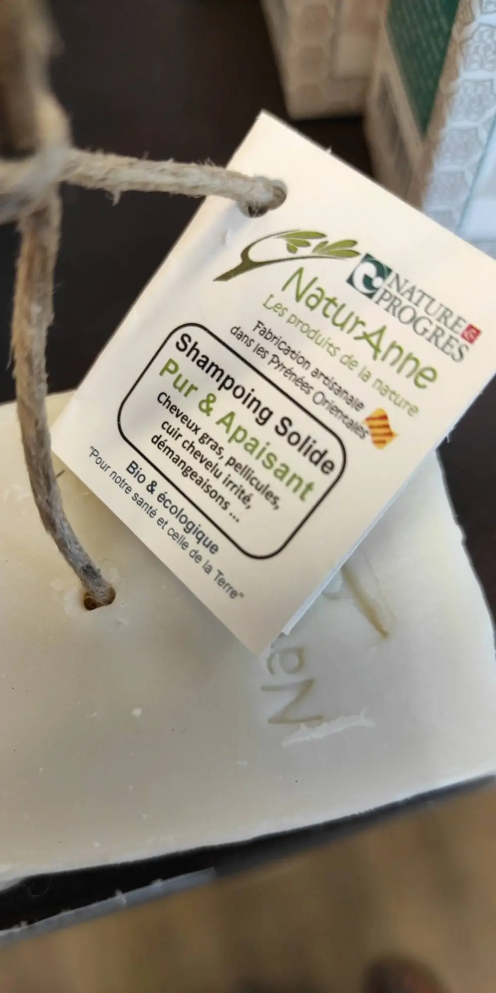 NATURE ANNE - Les produits de la nature - Shampoing solide pur & apaisant