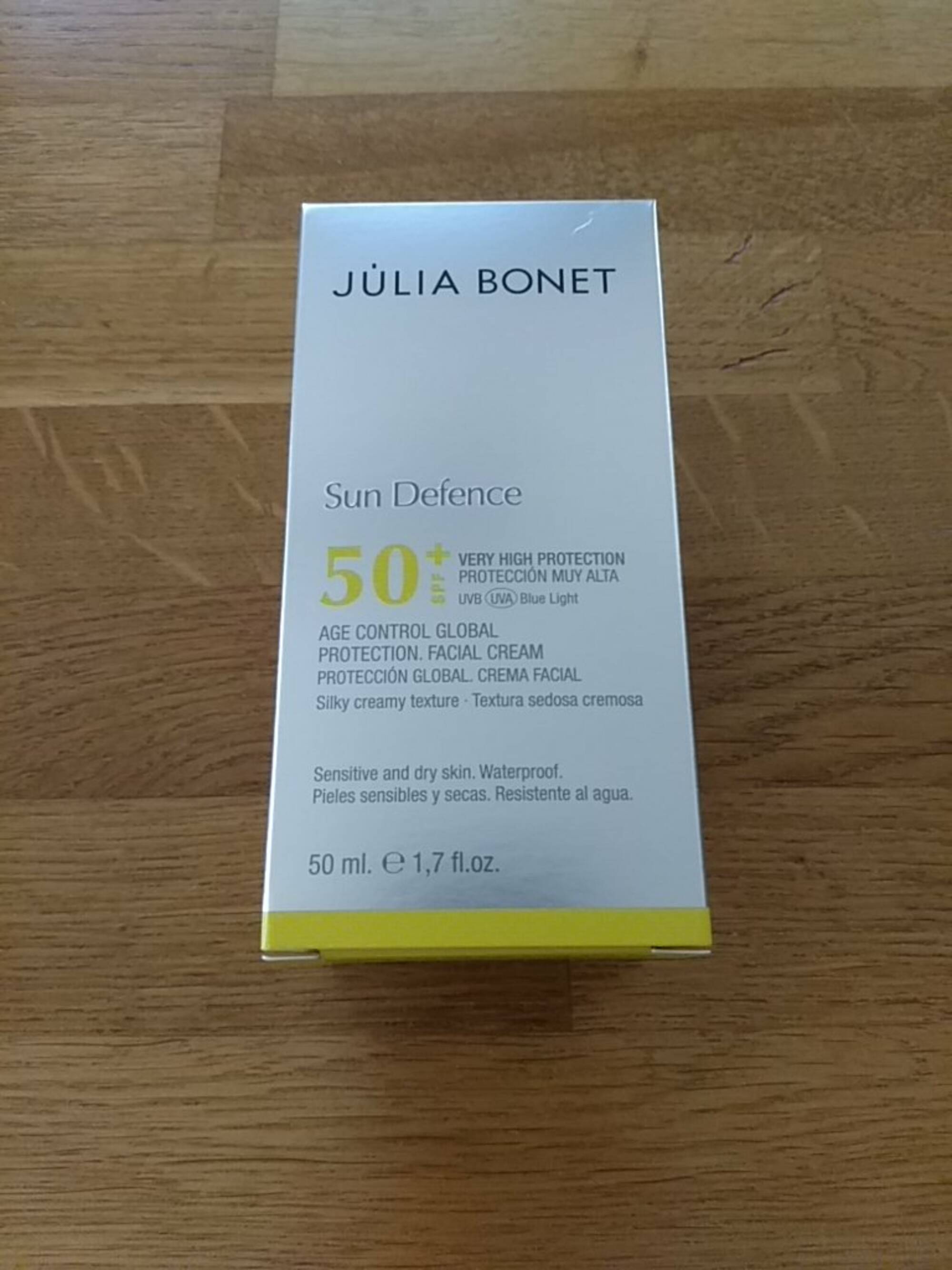 JULIA BONET - Facial cream - Sun defence 50 SPF+