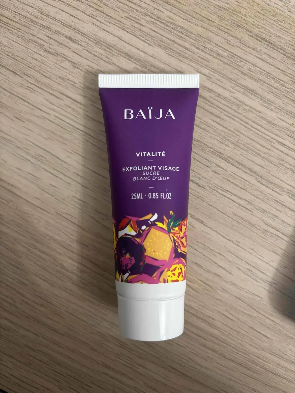 BAIJA - Vitalité - Exfoliant visage sucre blanc d'oeuf