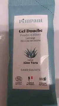 PIMPANT - Gel douche poudre à diluer parfum aloe vera 