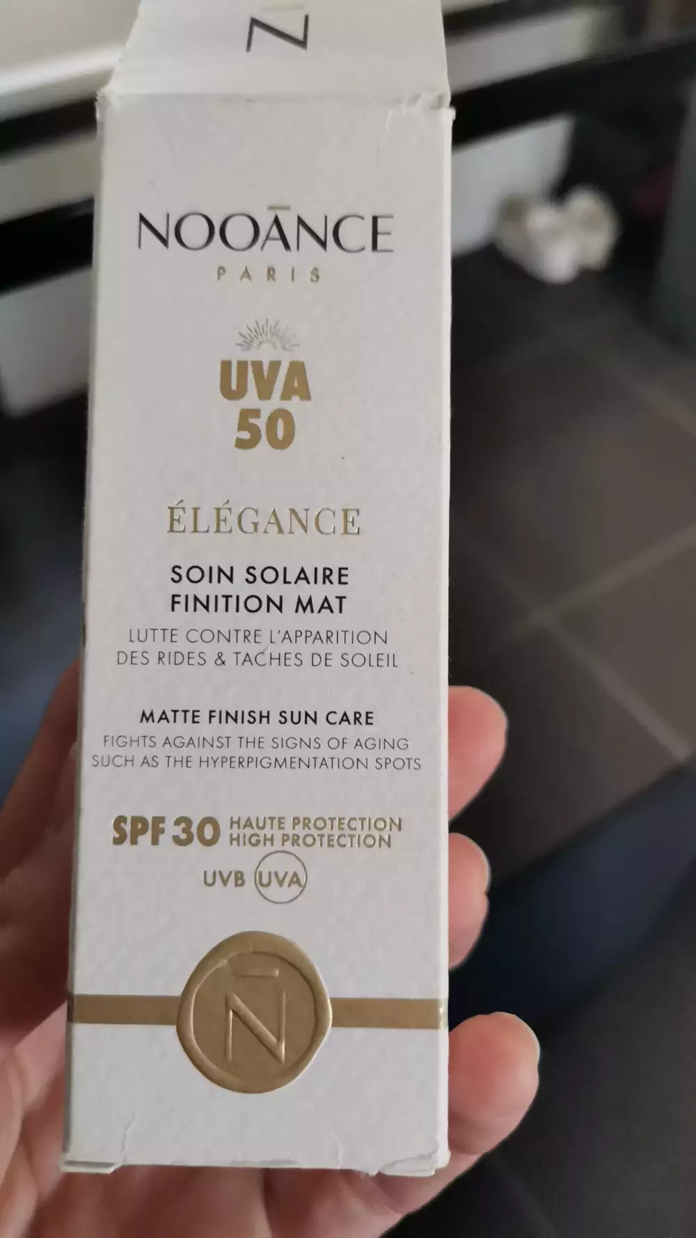 NOOANCE - UVA 50 élégance - Soin solaire