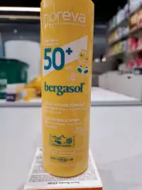 NOREVA - Bergasol 50+ - Spray invisible enfant
