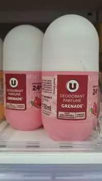 MAGASINS U - Déodorant grenade 24h