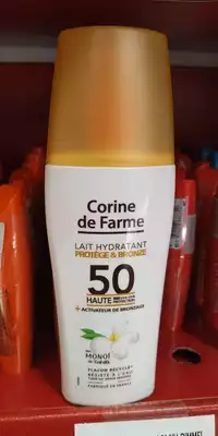 CORINE DE FARME - Lait hydratant protège & bronze SPF 50