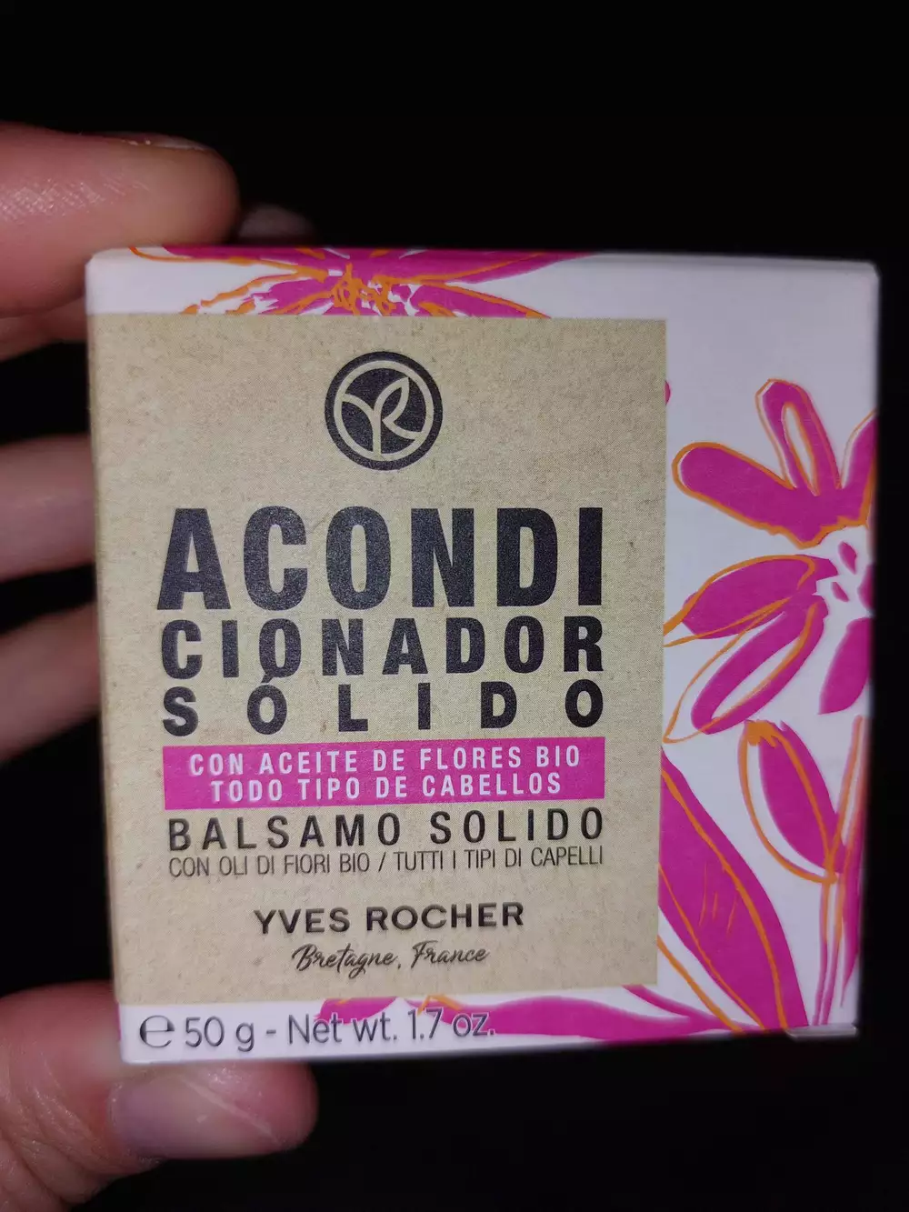 YVES ROCHER - Acondicionador solido