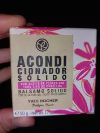 YVES ROCHER - Acondicionador solido