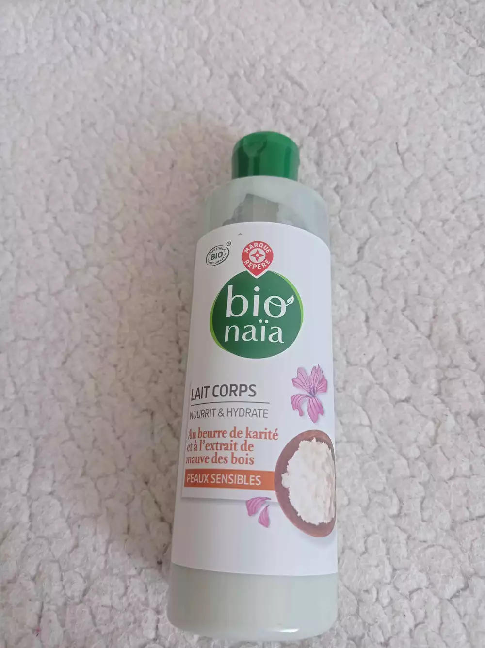 MARQUE REPÈRE - Bio naïa - Lait corps peaux sensibles