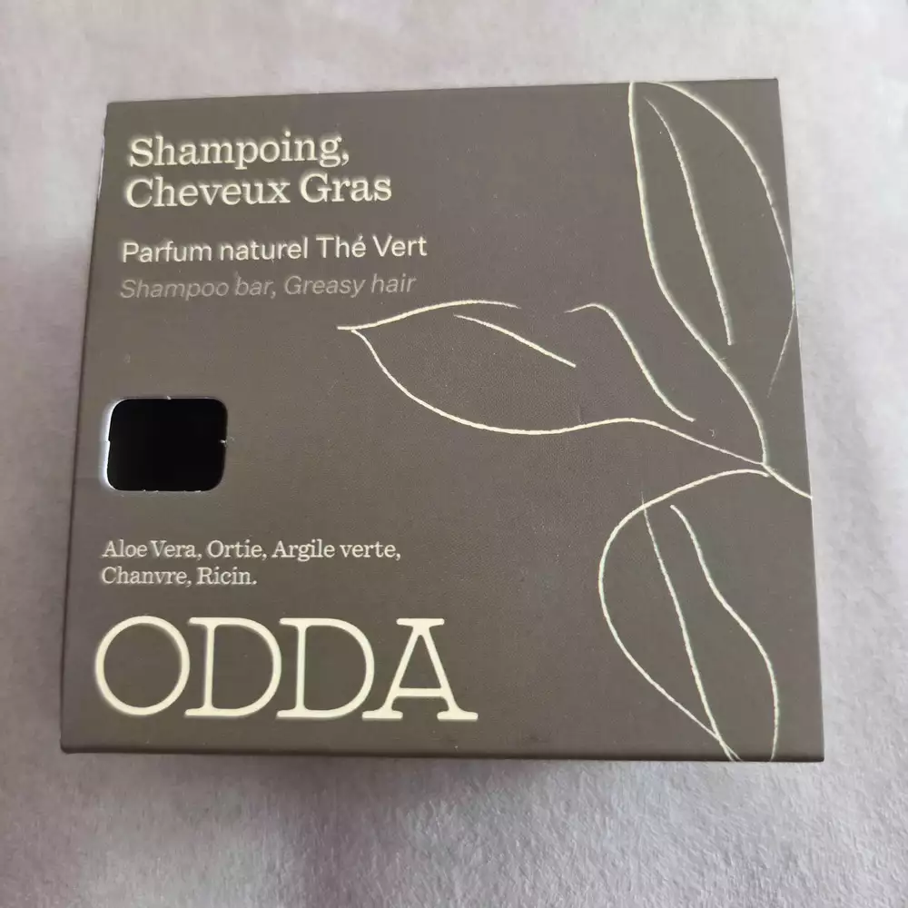 ODDA - Shampooing cheveux gras thé vert
