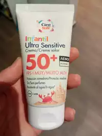 CIEN SUN - Infantil ultra sensitive creme solar fps50+