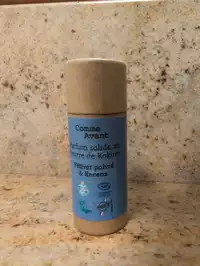 COMME AVANT - Parfum solide au beurre de kokum