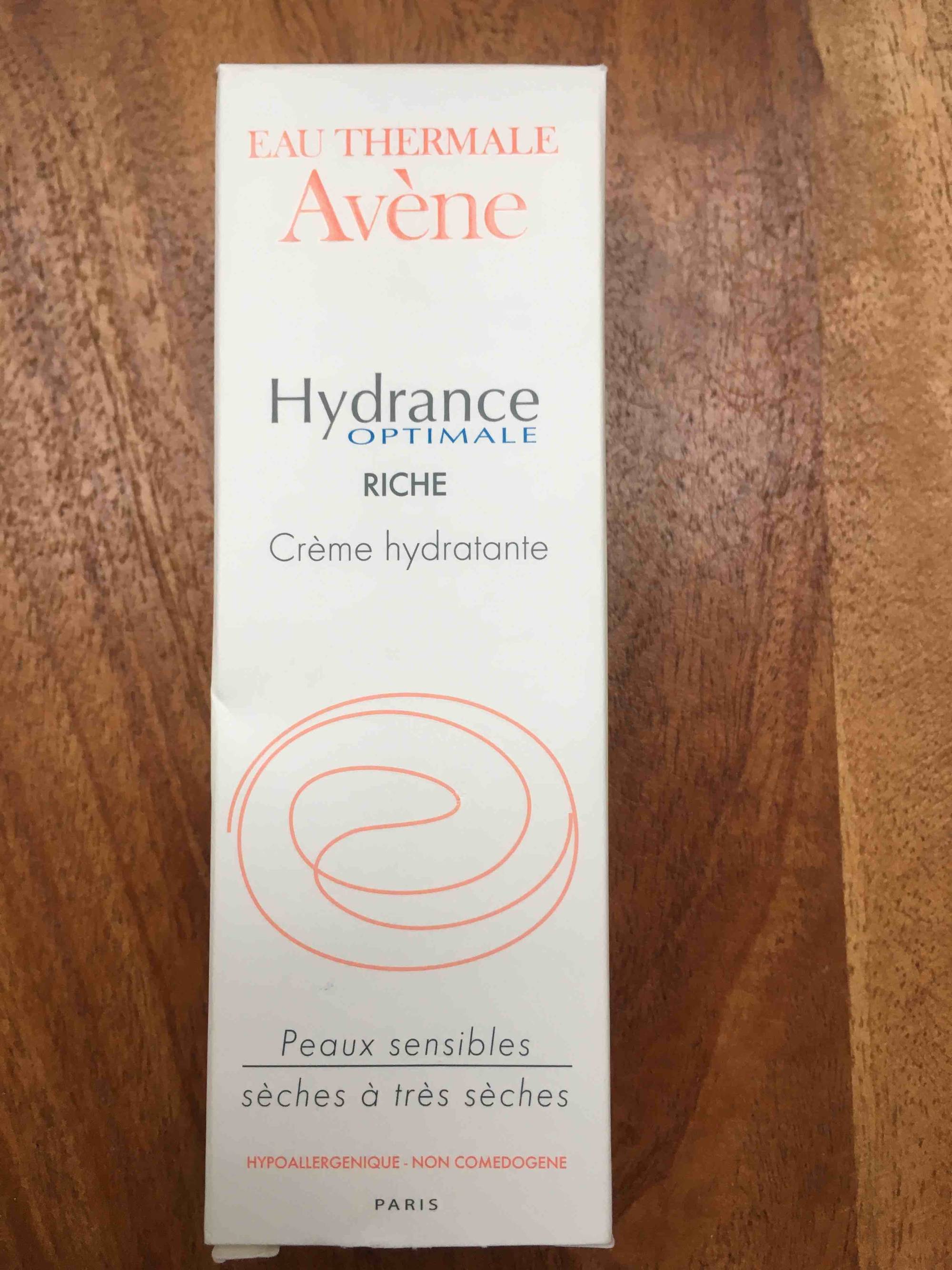 AVÈNE - Hydrance optimale riche Crème hydratante