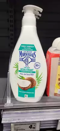 LE PETIT MARSEILLAIS - Noix de coco bio - Lait soin désaltérant