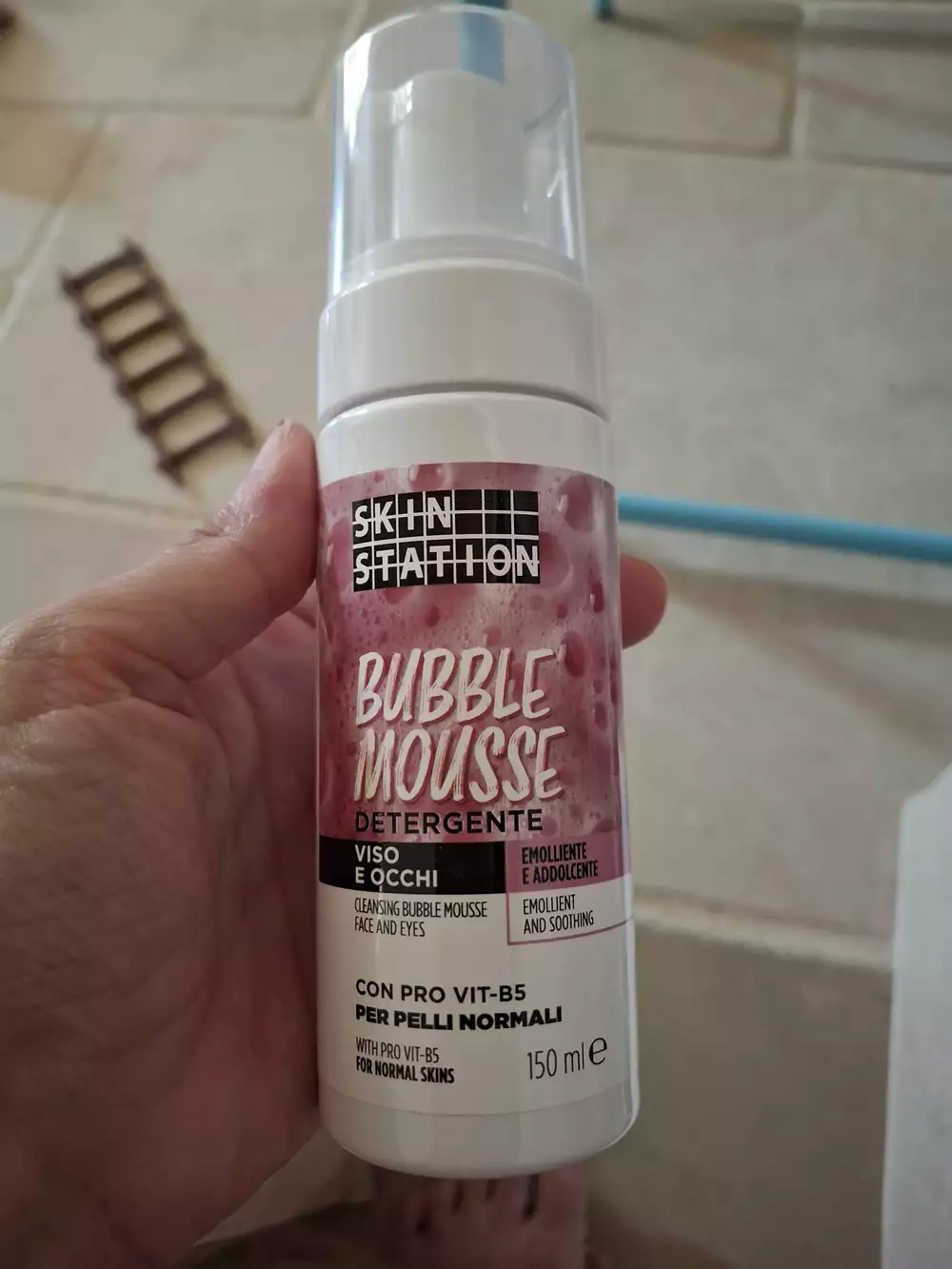 SKIN STATION - Bubble mousse detergente