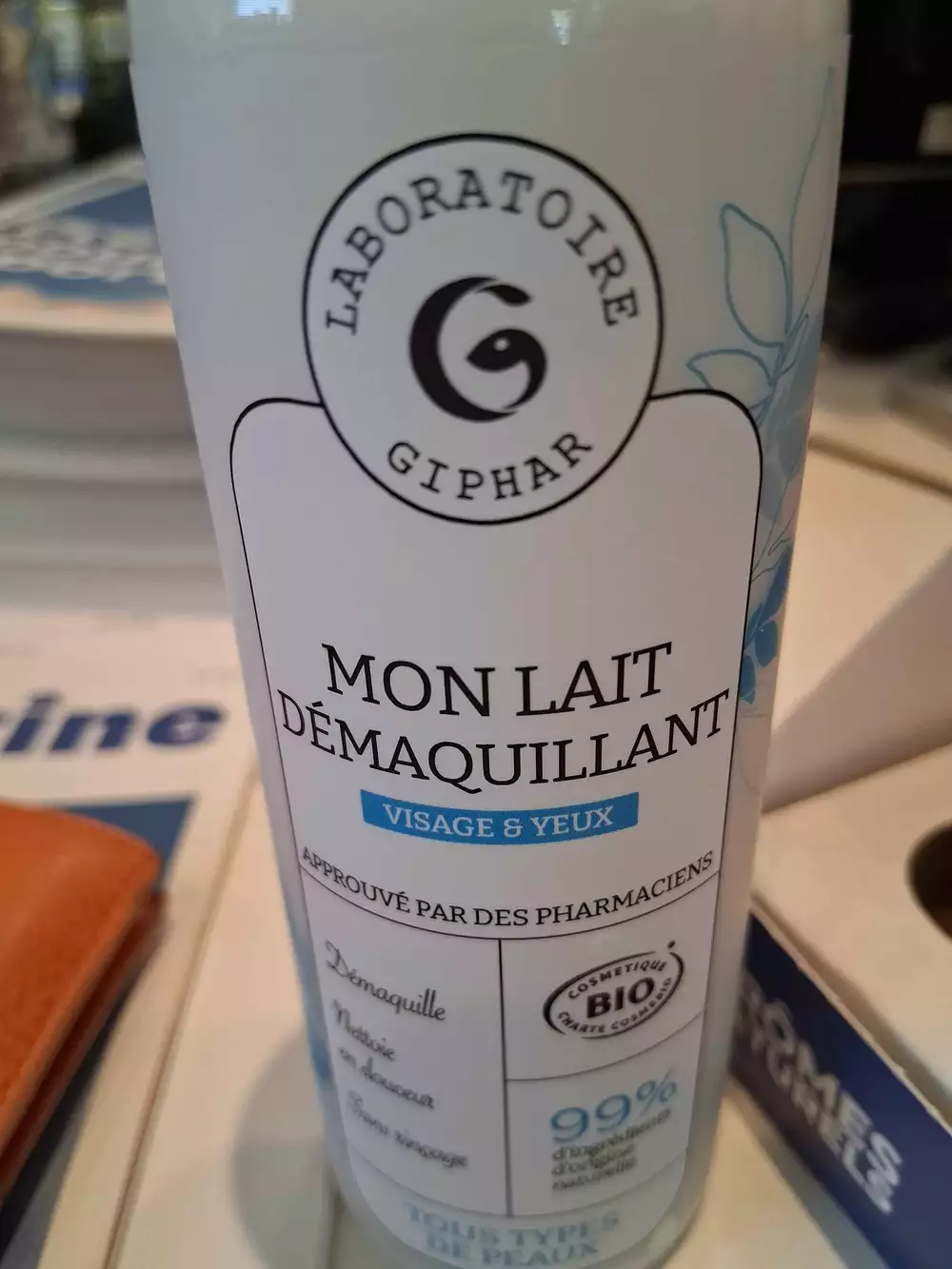 LABORATOIRE GIPHAR - Mon lait démaquillant visage & yeux