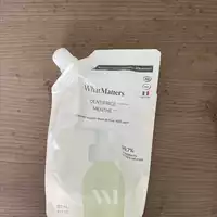 WHAT MATTERS - Dentifrice menthe